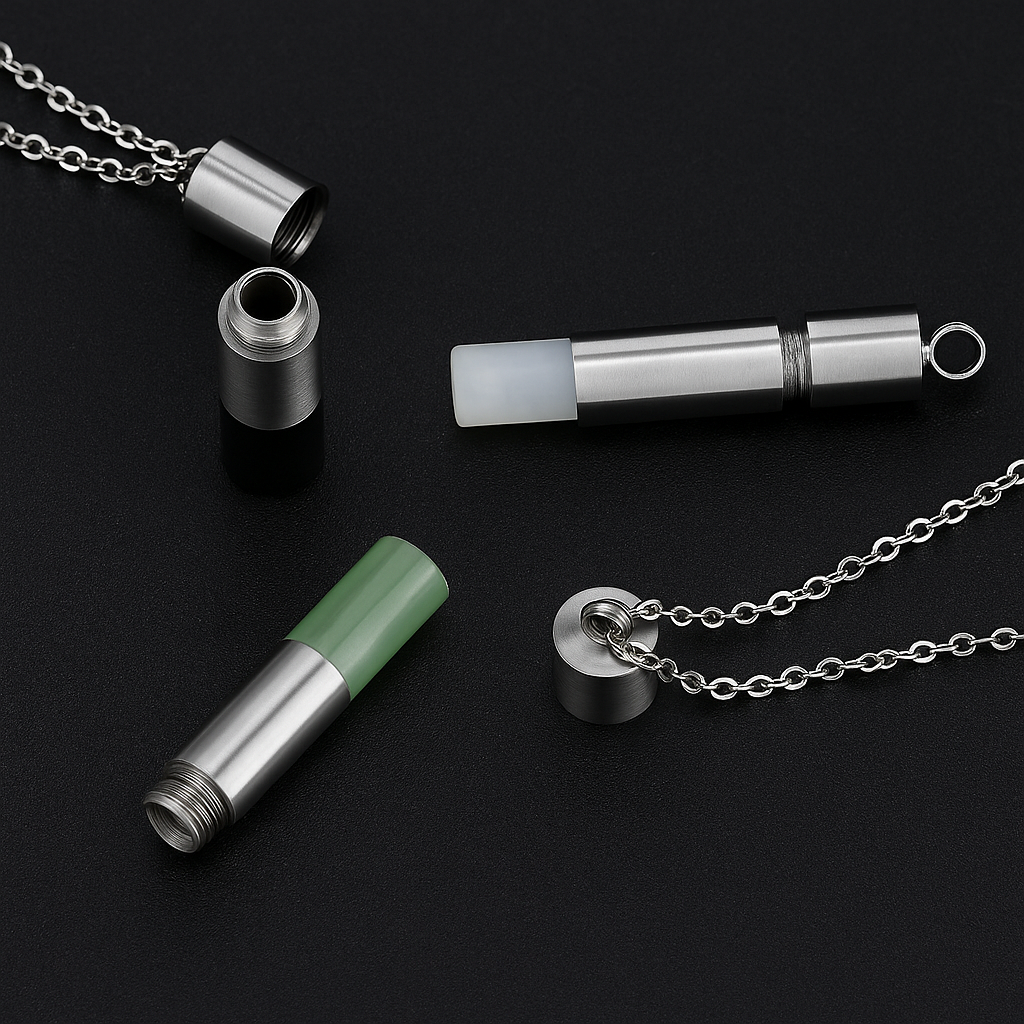 AuraVault™ – A Necklace with a Secret